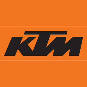 KTM motosiklet orijinal yedek parça markası logosu